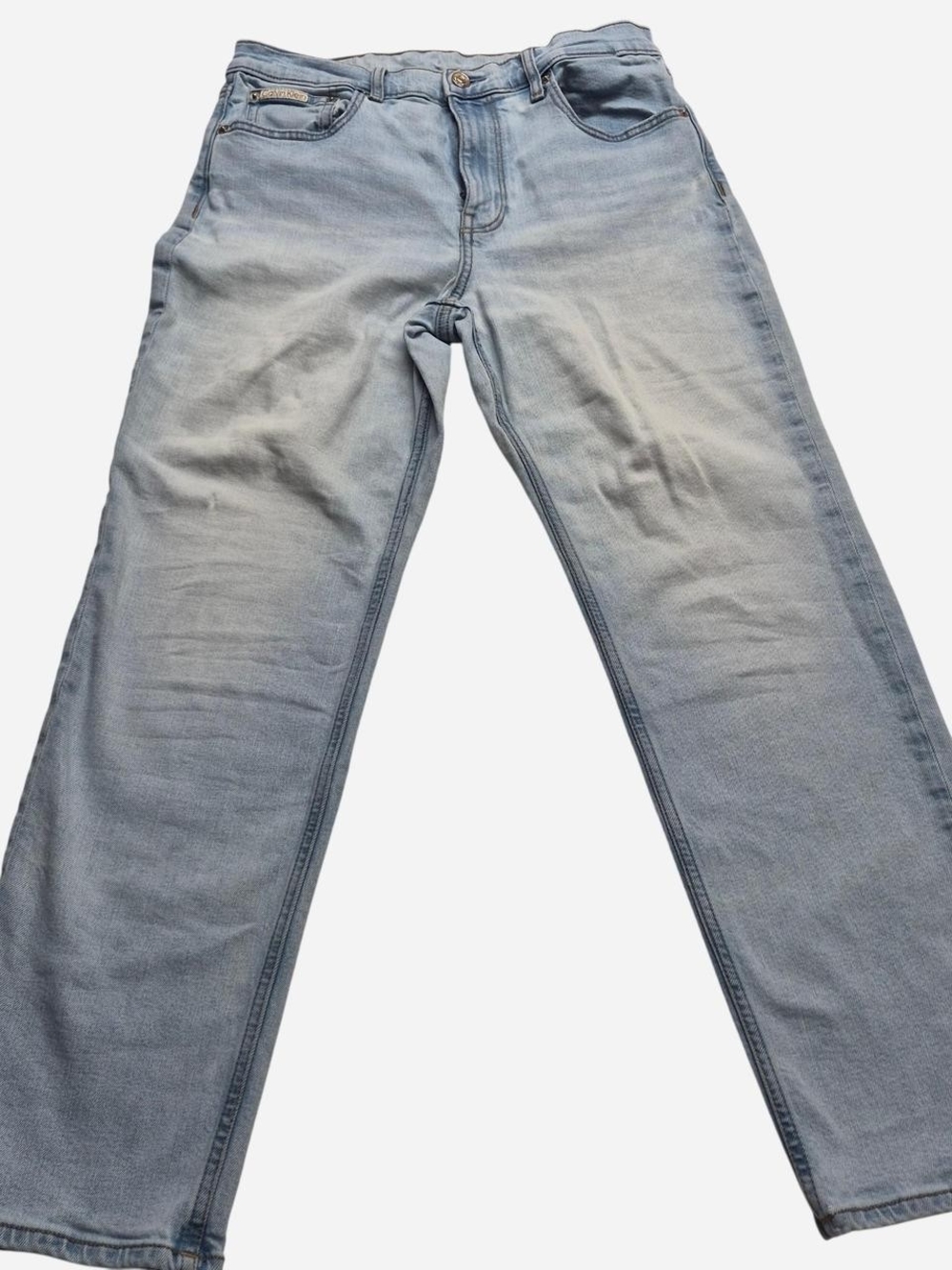 Calvin Klein Stretch Jeans – Light Wash Denim